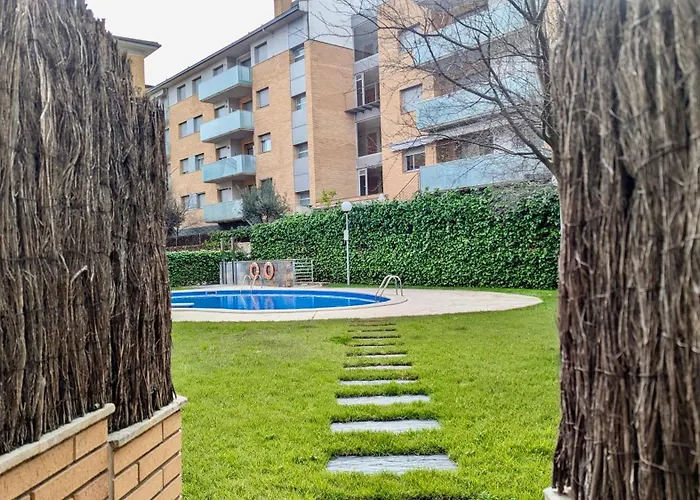 Evh127 Bajo Con Terraza Y Piscina Comunitaria Тосса-де-Мар